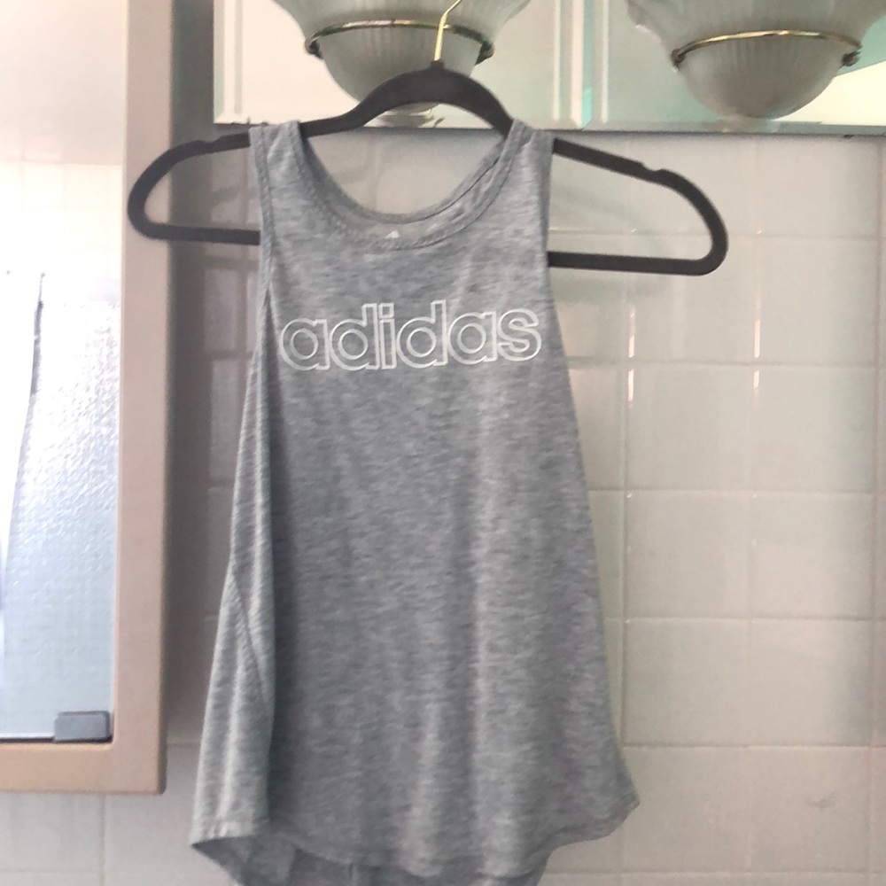 Gray Adidas tank. Never worn before.
